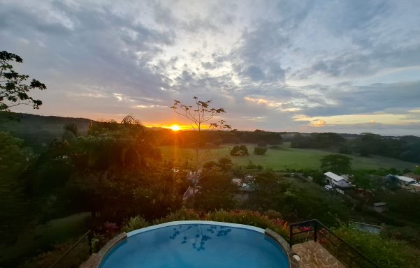 sunrise in Villa Hermosa Claudia
